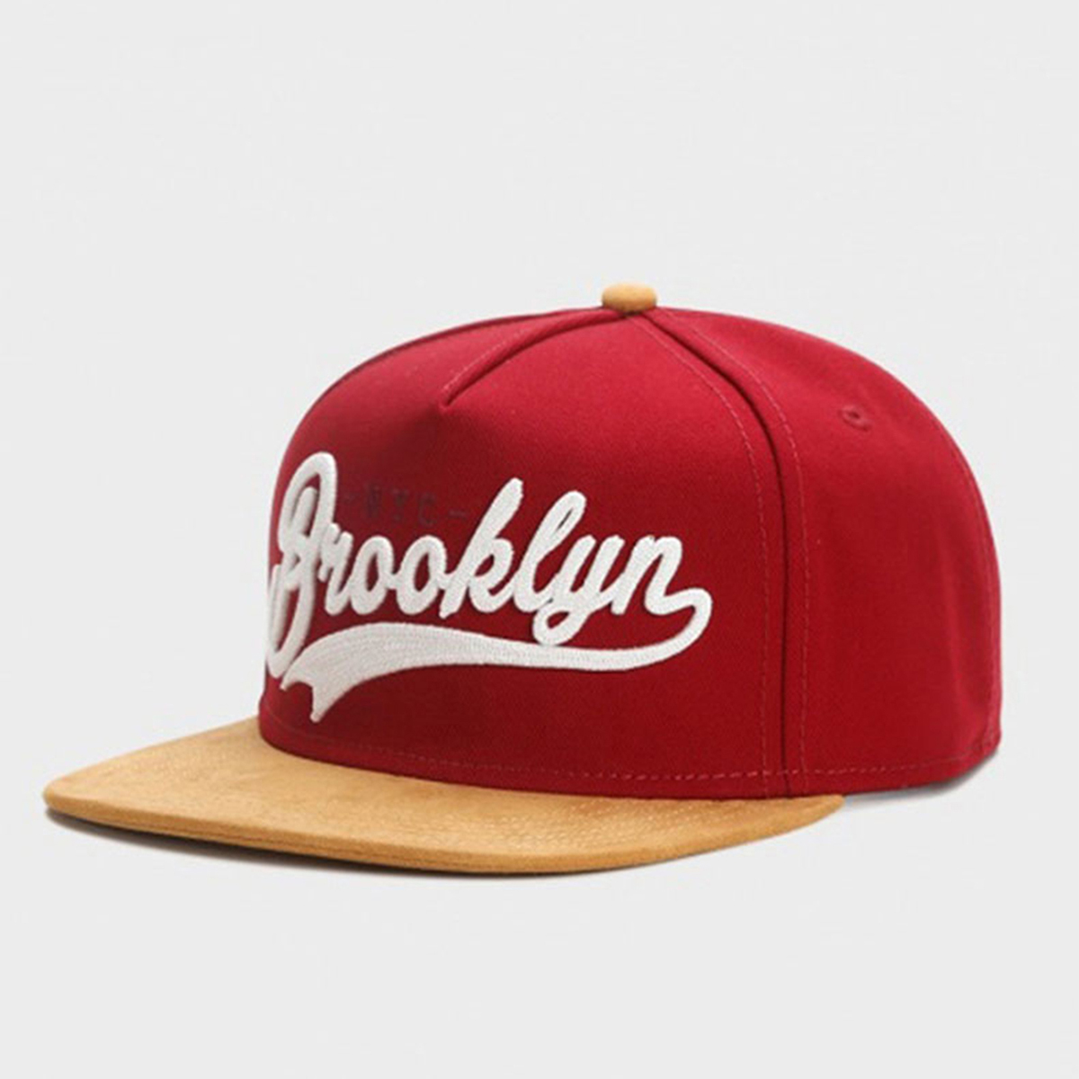 Streetwear Brand Beanie - Unisex Marka BROOKLYN KAP Siyah Ayarlanabilir