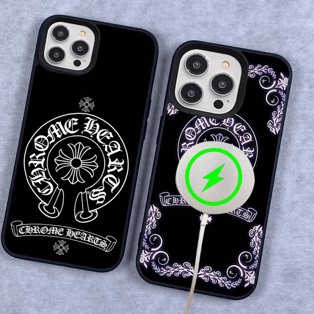 Chrome Hearts Ring - Lüks Marka C-Chrome H-Hearts Telefon Kılıfı