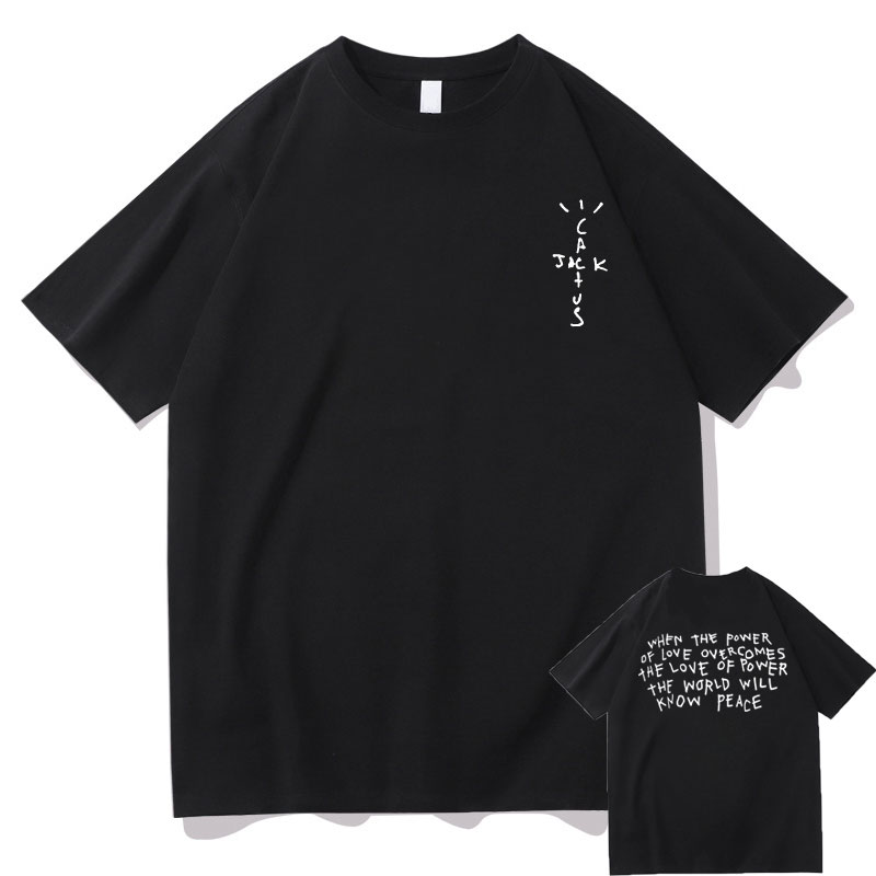 Cactus Jack Tee - Yeni Cactus Jack Grafik T Shirt