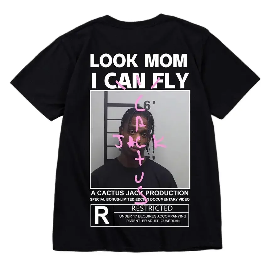 Cactus Jack Tee - Sıcak satış kaktüs Jack T-shirt yüksek