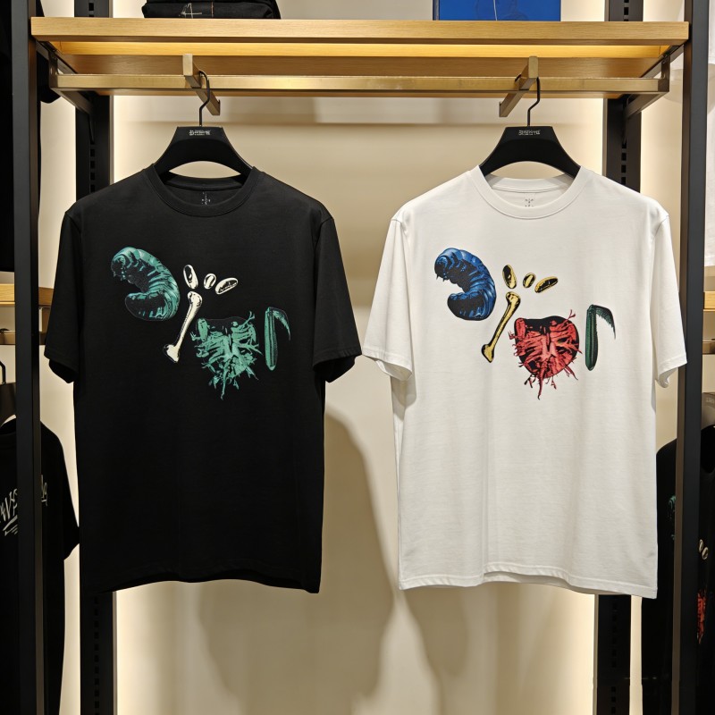 Cactus Jack Tee - Pamuk Kaktüs Jack Tshirt Renkli Desen