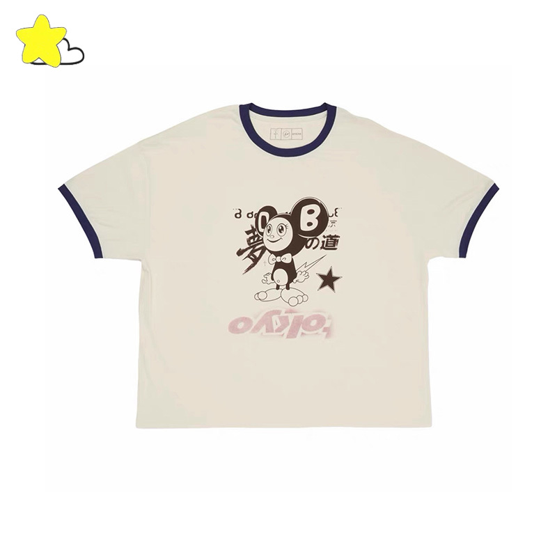 Cactus Jack Tee - En İyi Kalite Pamuk Yaka Manşet