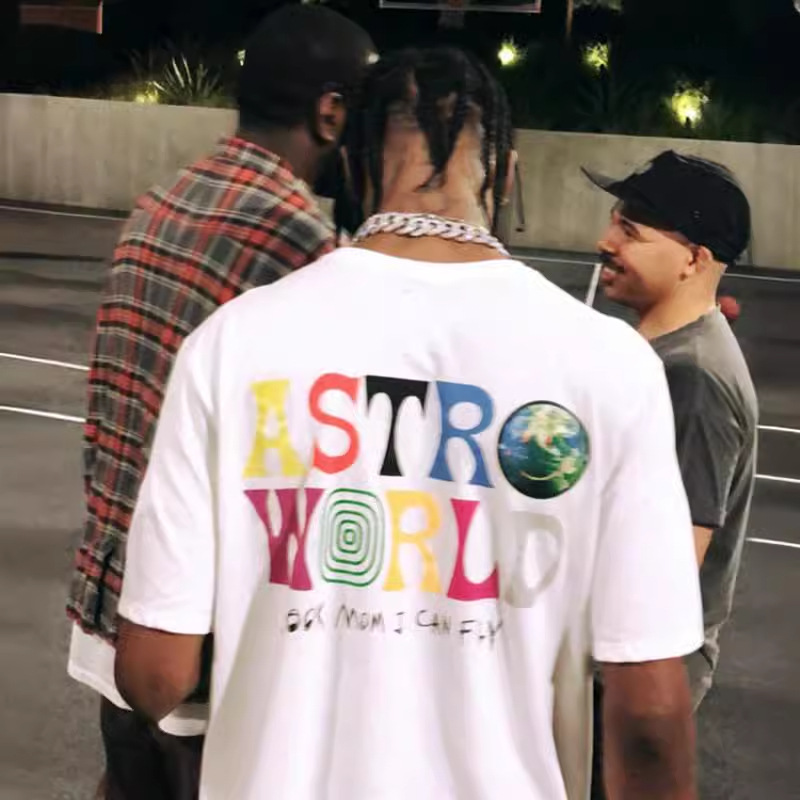 Cactus Jack Tee - Kaktüs Jack ASTROWORLD T-shirt Bak Anne