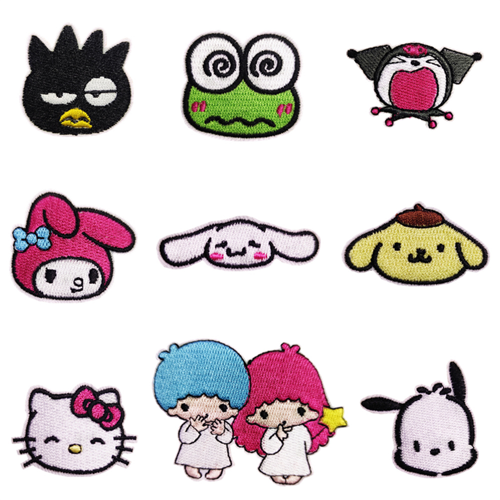 Yeni Sanrio Kawaii işlemeli de - Streetwear Brand Stickers incelemesi ve fiyatı