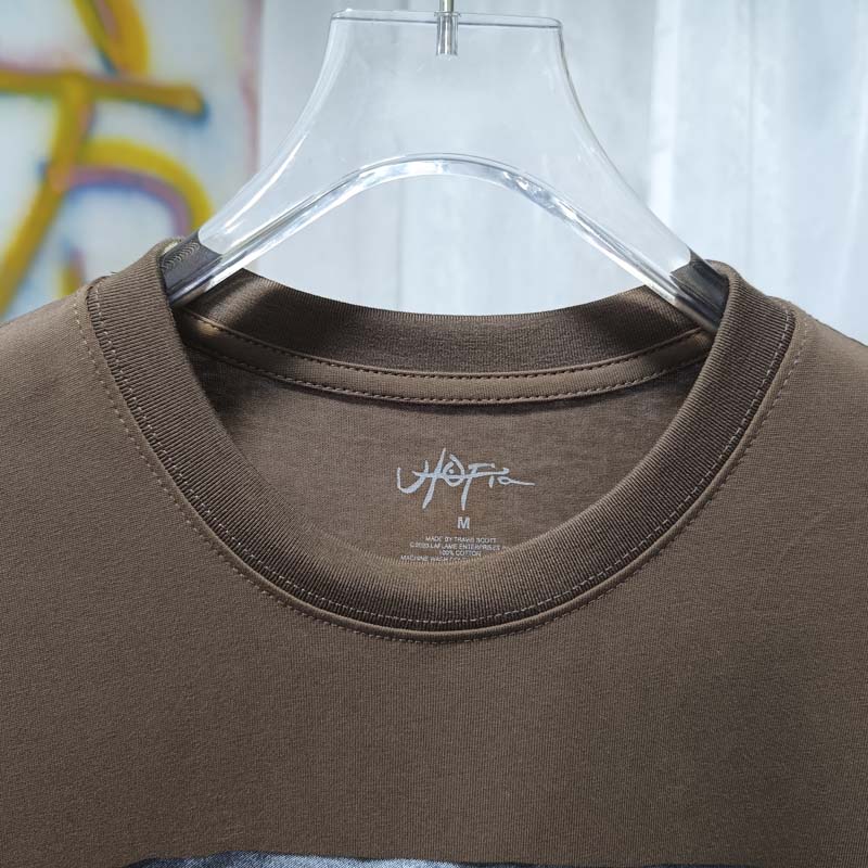 Kahverengi Taş Heykel Baskı Ya - Cactus Jack Tee incelemesi ve fiyatı