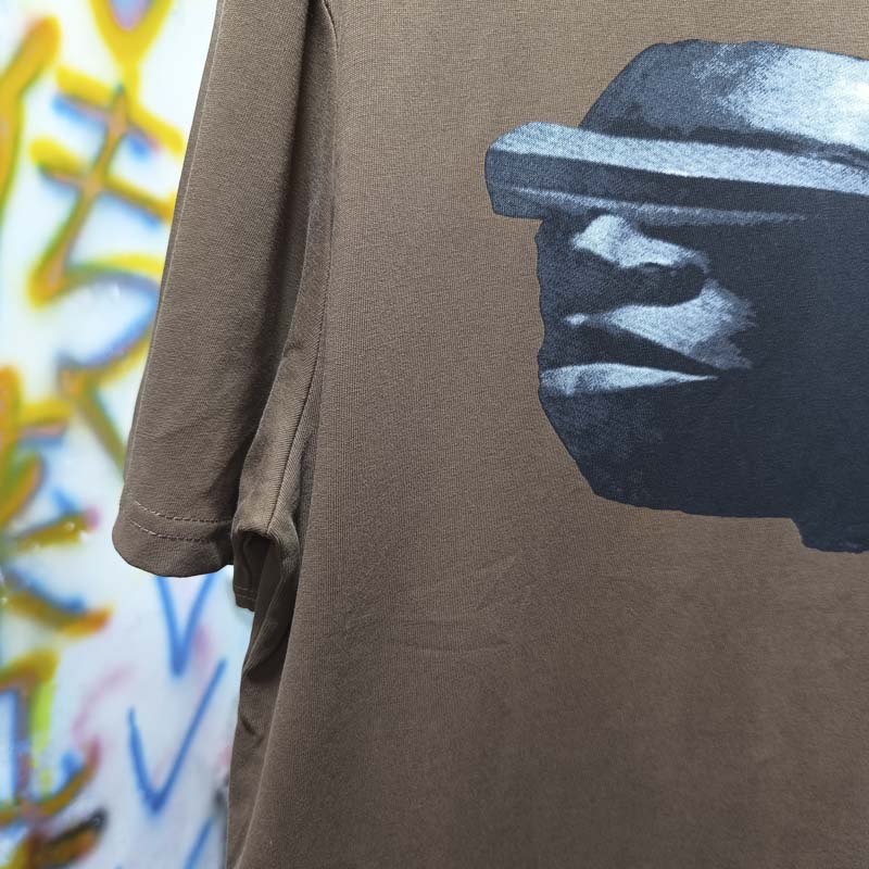 Kahverengi Taş Heykel Baskı Ya - Cactus Jack Tee incelemesi ve fiyatı