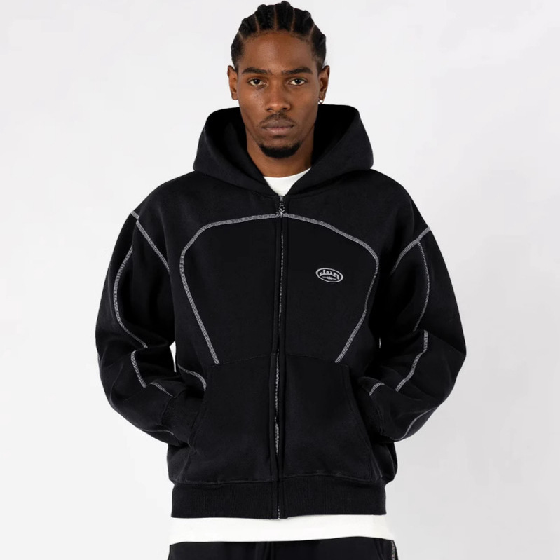 Bol Kesim Fermuarlı Kapüşonlu  - Streetwear Brand Hoodies incelemesi ve fiyatı