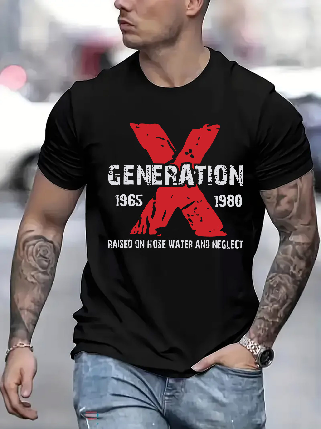 Generation X markalı baskılı e - Streetwear Brand Generator incelemesi ve fiyatı