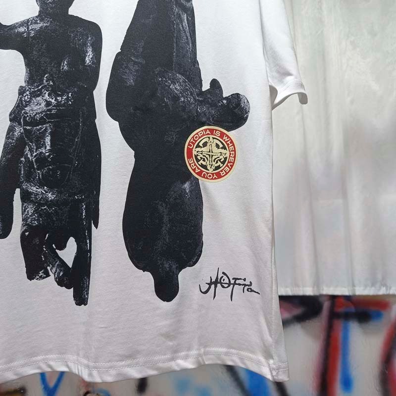 Yaz Beyaz Nefes Alabilen Pamuk - Cactus Jack Tee incelemesi ve fiyatı